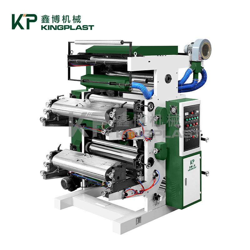 2-farvet Flexo-trykmaskine
