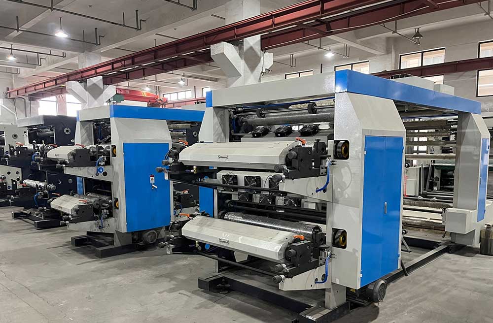 Flexo printmaskine struktur